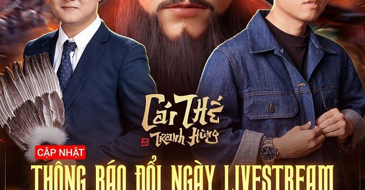 Livestream garena cái thế tranh hùng