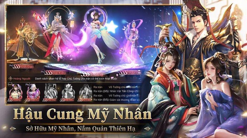 Sở hữu mỹ nhân - nắm quản thiên hạ