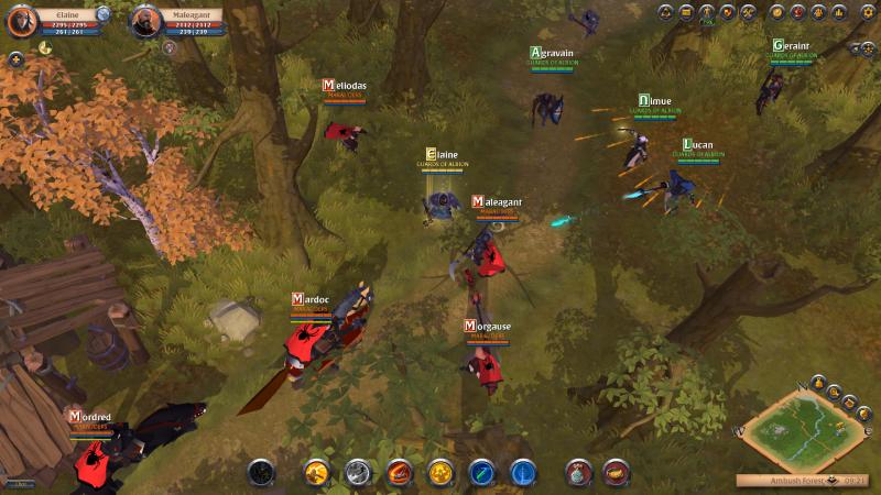 Các trận chiến trong Albion Online