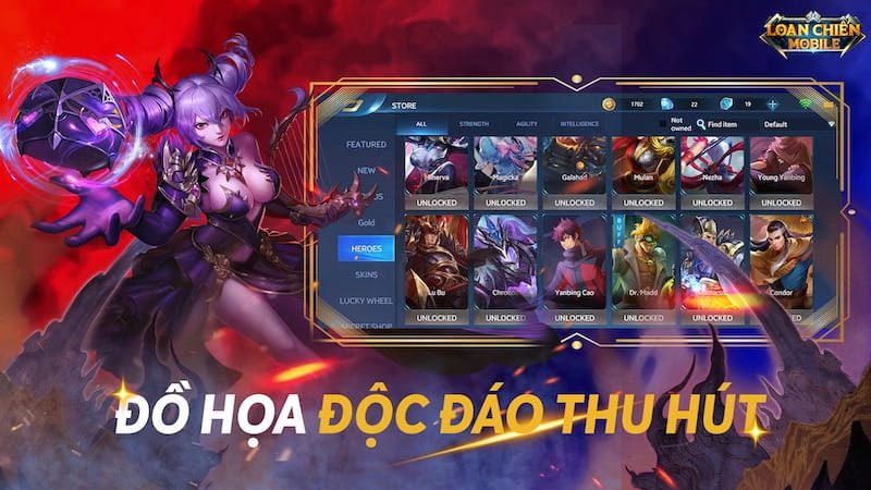 Đồ hoạ game độc đáo thu hút người chơi