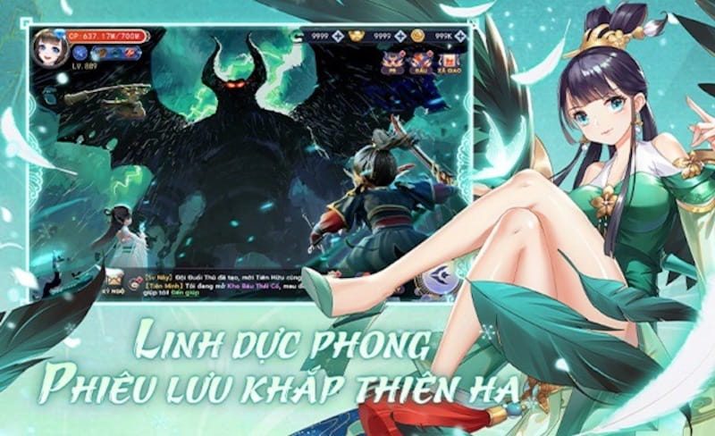 Game có vô vàn tính năng nội bật