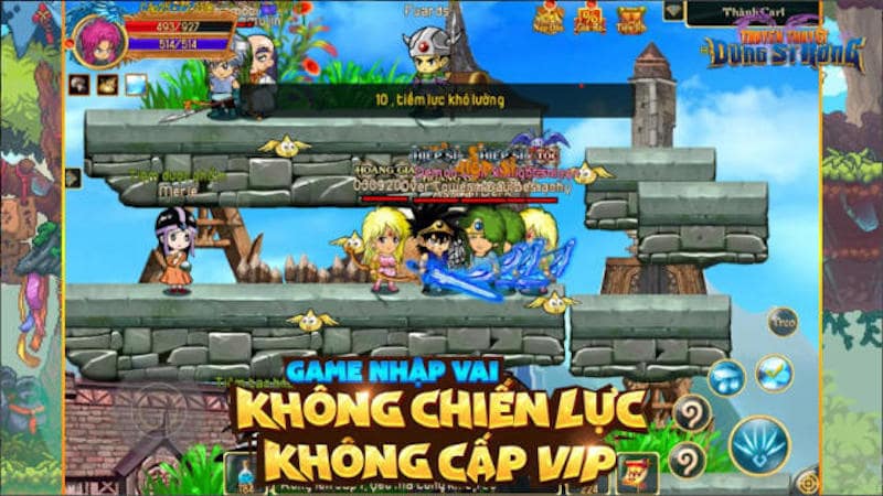 Gameplay mang đậm chất MMORPG