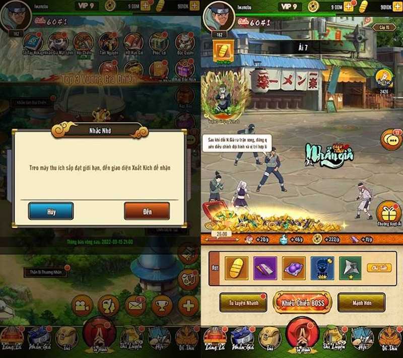 Hoạt động PVP và PVE  trong game vô cùng đa dạng