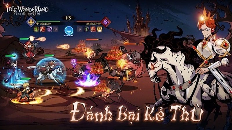 Lối chơi game quen thuộc của dòng Idle RPG