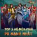 Top 5 môn phái pk mạnh nhất kiếm thế origin
