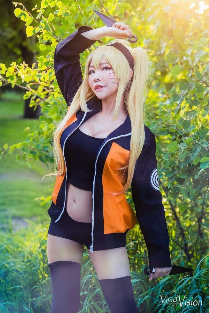 cosplay naruto phiên bản nữ của Vivid