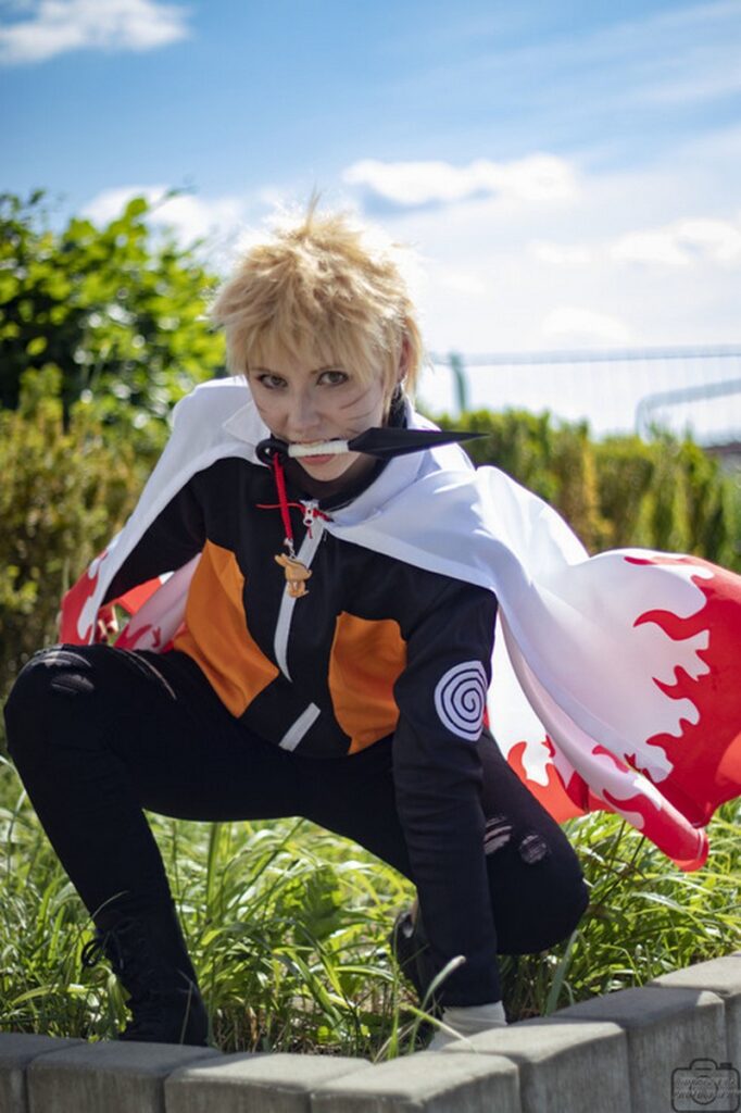 Hokage Naruto cosplay cool ngầu