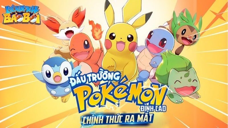 Game mobile lấy đề tài Pokemon