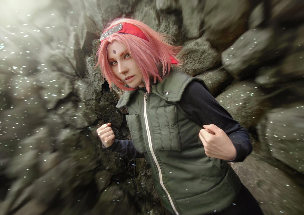 Cosplay sakura chunin