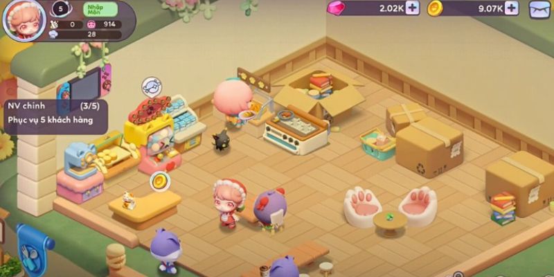 Hướng dẫn nhập code Dreamy Cafe trên Mobile/PC